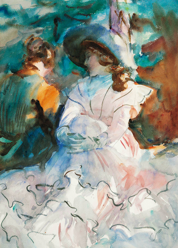  约翰·辛格·萨金特John Singer Sargent —— 水彩044